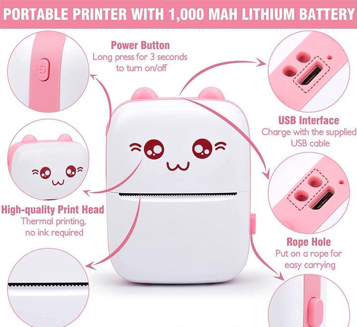 Portable Mini Pocket Printer