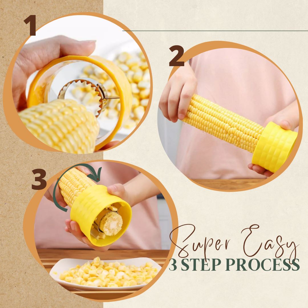 Stainless Steel Easy Corn Stripper